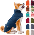 KYEESE Waterproof & Windproof Dog Coat for Small Dogs Puffer Jacket