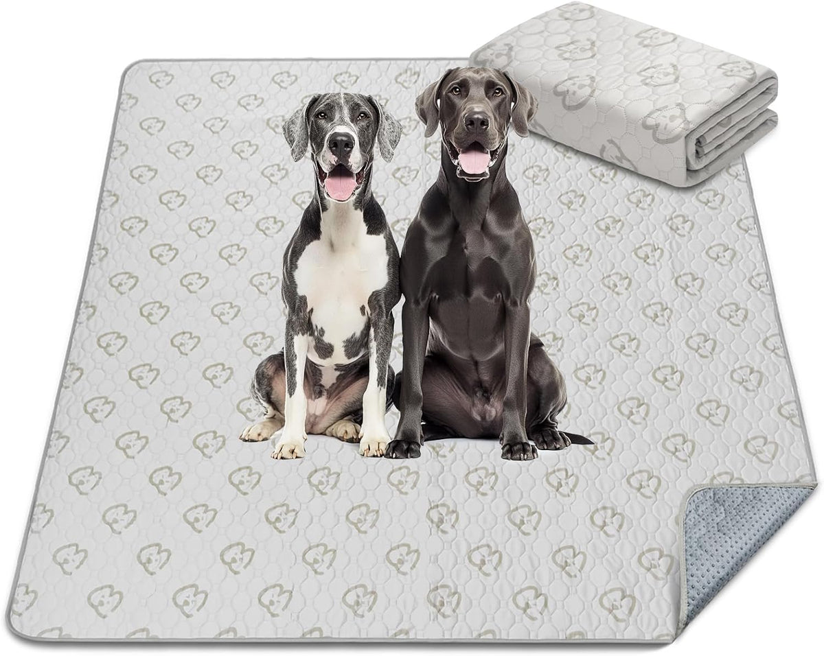 FXW Washable Pee Pads for Dogs, Super Absorbent, 35" Square, 2 Packs