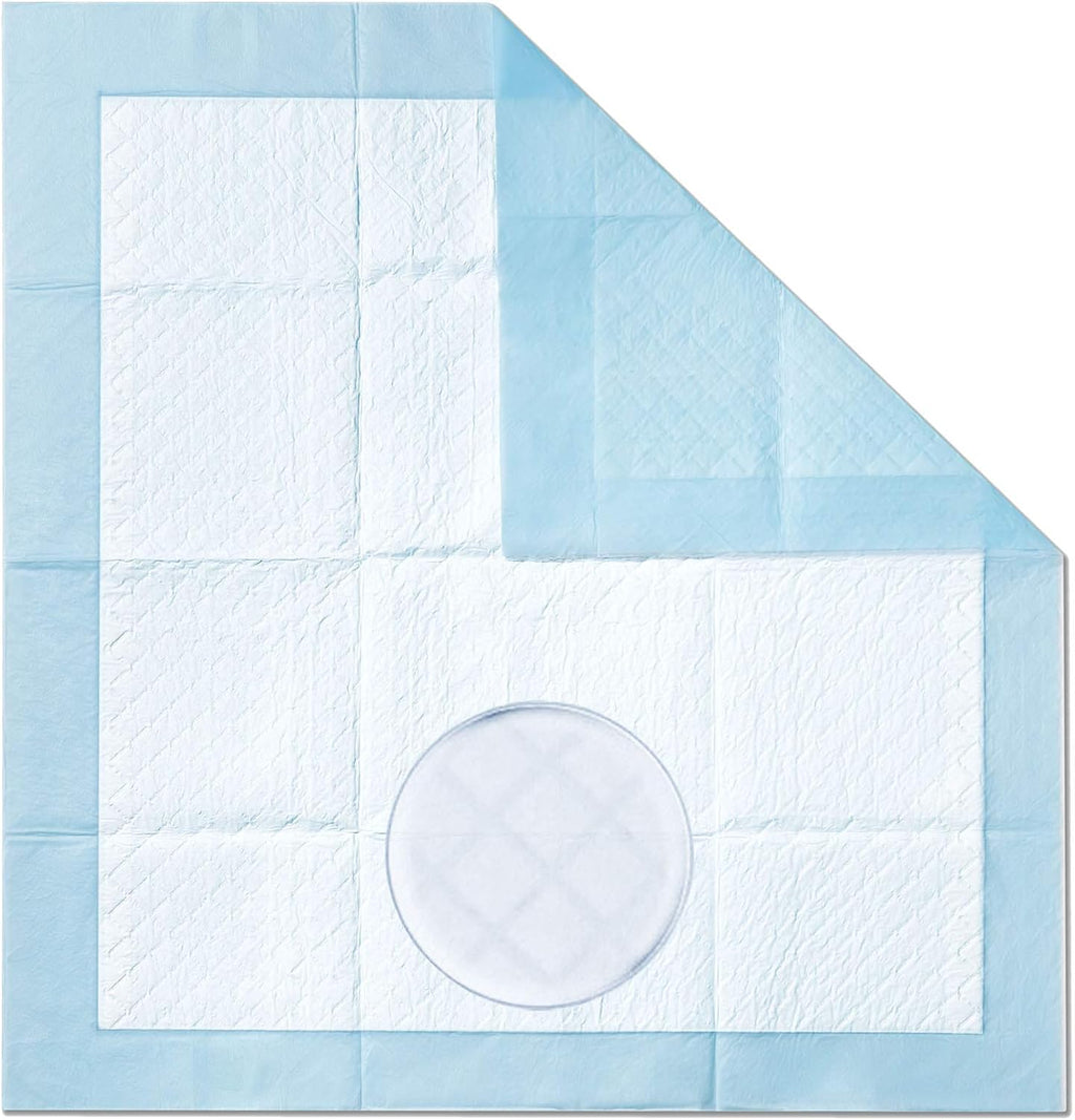 Paw Inspired 24x24 Inch Large Puppy Pads with Adhesive Strips, 30 Count