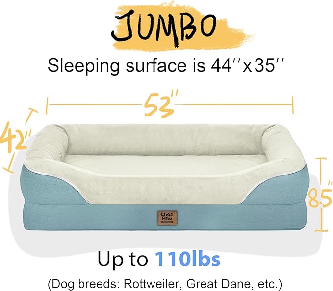 Washable Orthopedic Large Dog Bed - Image 5