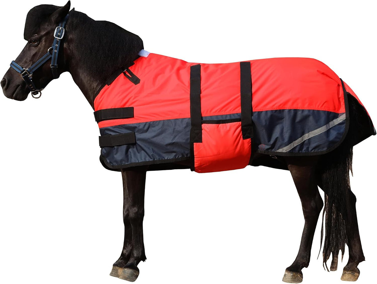 LEAFOREST 300D Pony Turnout Blanket Waterproof 150g Fill Donkey Blankets