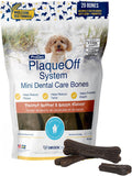 ProDen PlaqueOff Mini Dental Bones for Dogs - Peanut Butter & Bacon (12oz)