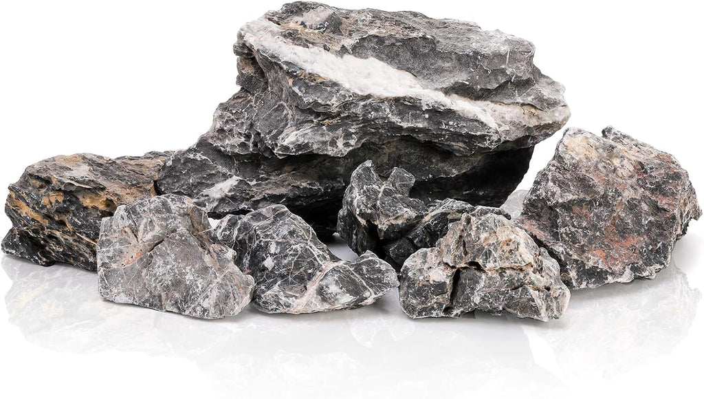 Eorbow 12lb Seiryu Stone, Aquarium Rocks for Terrariums, Paludarium, Vivariums, Reptile, Amphibian Enclosures, Fish Tank Decor for Aquarium Landscaping Models