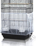 ASOCEA Bird Cage Seed Cather, Universal Adjustable Birdcage Cover Skirt Nylon by ASOCEA