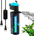 225GPH U - V Aquarium Filter Green Water Cleaning for 20-70 Gallon Tanks