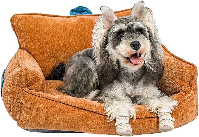 Orthopedic Dog Bed with Memory Foam, Washable Plush Pet Bed by Unknown