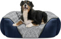 INVENHO X-Large Dog Bed Rectangle Washable Orthopedic Soft Calming Sleeping by INVENHO