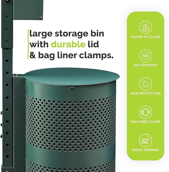 Hands-Free Dog Waste Station Outdoor - Image 7