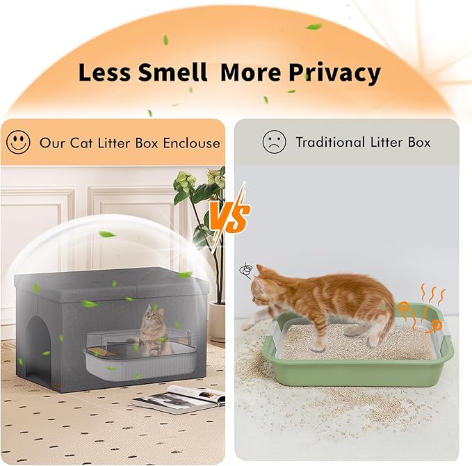Cat Litter Box Enclosure Furniture - Image 3