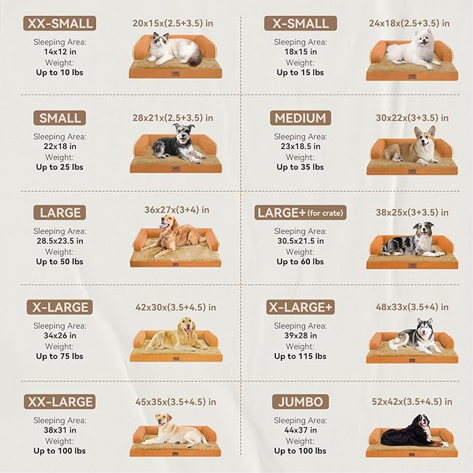 Large Dog Bed Orthopedic Washable, Orthopedic Dog Beds - Image 2