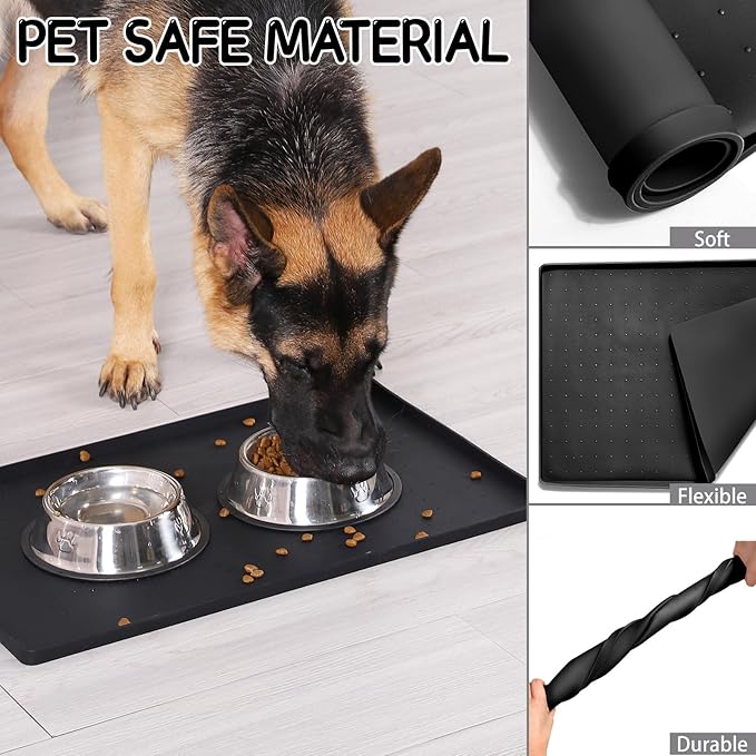 MateeyLife Silicone Cat & Dog Food Mat - Image 5