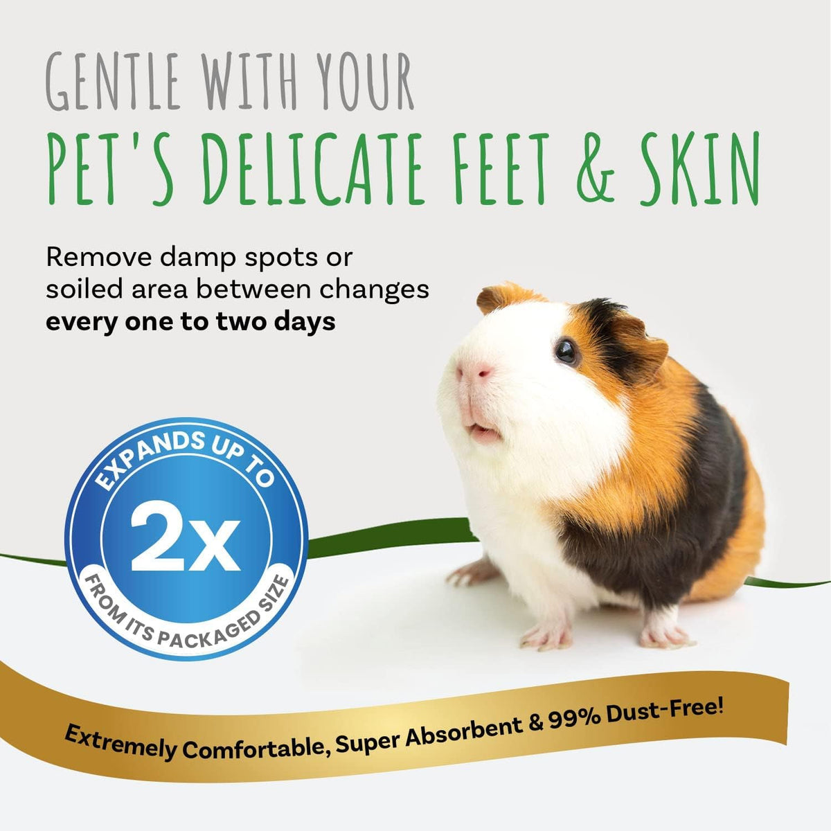 Small Pet Select Premium Aspen Bedding, Rabbit & Guinea Pig, 141 L