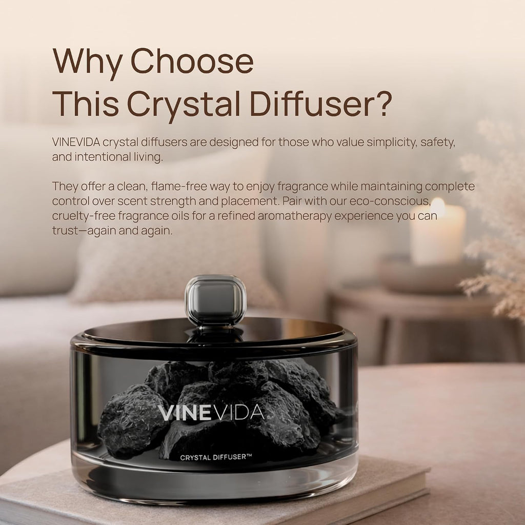 VINEVIDA Essential Oil Diffuser Stone | Passive Aroma Diffuser