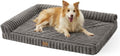 Cute Dog Bed, Faux Rabbit Fur Orthopedic Foam Dog Bed by COZYKISS