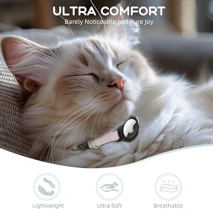 AirTag Cat Collars, Stretchy Collar - Image 7