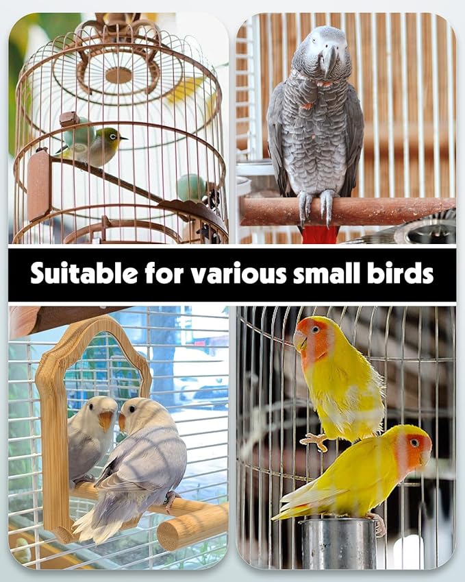 Pawfly 2 Pcs Bird Water Dispenser, Automatic Water Feeder, Plastic Cage Water - Image 4