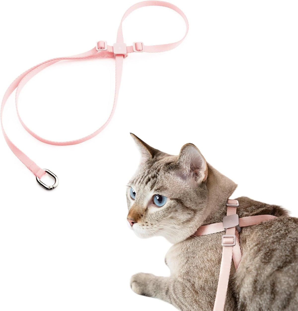 Cat Harness Escape-Proof Anti-Choking Adjustable, Blurple