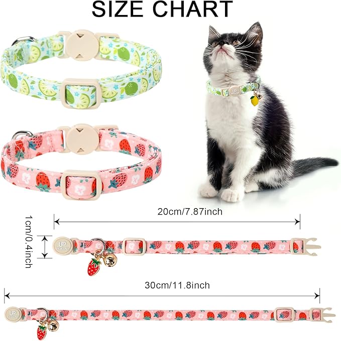 Cat Collar, Cat Collar with Bell, - Image 6