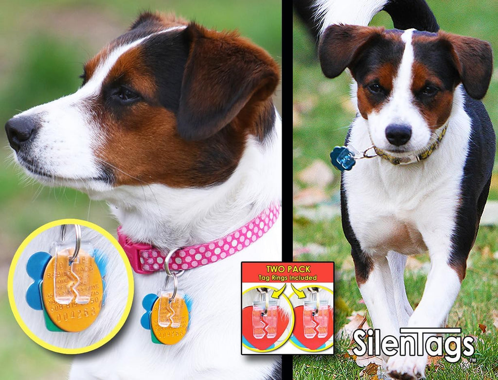 Pet Tag Silencer (Clear Two Pack)