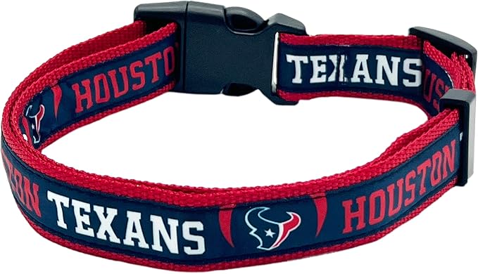 NFL PET Collar Houston Texans Dog Collar, Small Football Team Collar by PETSFIRST