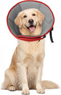 Dog Cone for Large Dogs After Surgery, Soft Dog Cone Collar for Dogs to Stop by Allroaring