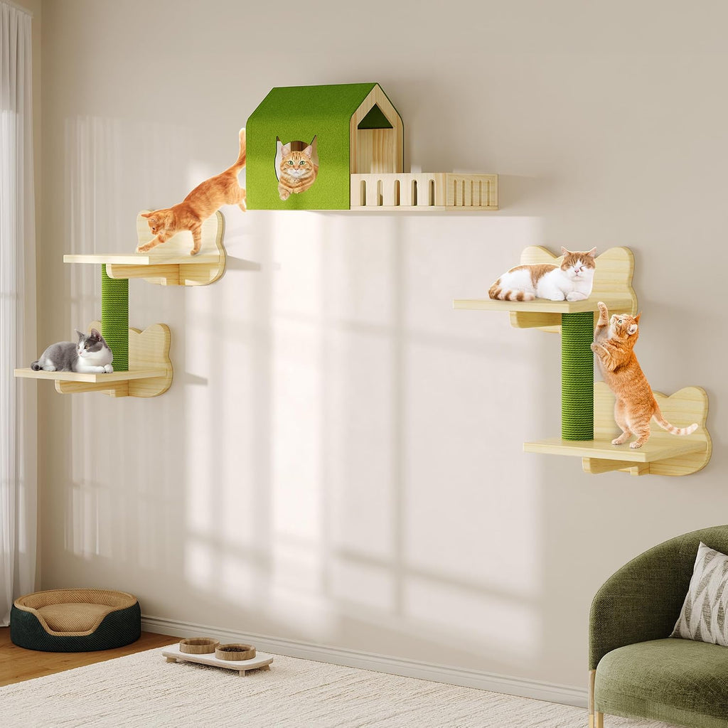 DWVO Cat Wall Shelves and Perches for Wall