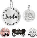 Ultra Joys Stainless Steel Pet ID Tags by UltraJoys