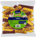 Vitakraft Mini Pops Microwavable Corn Cobs for Small Animals - Corn on The Cob Snack for Hamsters, Rabbits, & Guinea Pigs - Pet Treat & Enrichment Chew Toy - Popcorn for Small Animals (1lb)