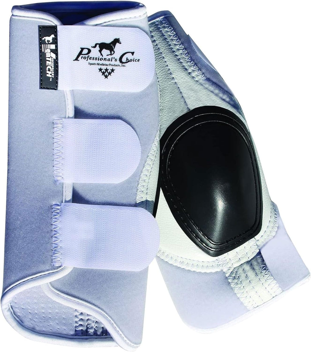 Professional's Choice Equine Ventech SlideTec Skid Rear Leg Boot | Prevents Burns During Sliding Stops | Pair | Short or Standard Size