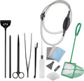 7 Pieces Fish Tank Vacuum Gravel Cleaner Kit by Filhome