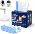 120 Count Automatic Litter Box Liners Compatible with Litter Box Robot