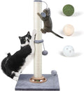 Fantasreen 31" Cat Scratching Post Kitten Toys by Fantasreen