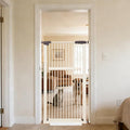 Lumizone Extra Tall Pet Gate 55.12" High Pressure Mounted 30.12"-34.05" Extra by Lumizone