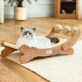 Sisal Cat Scratcher Bed with 3 Toy Balls by Unknown