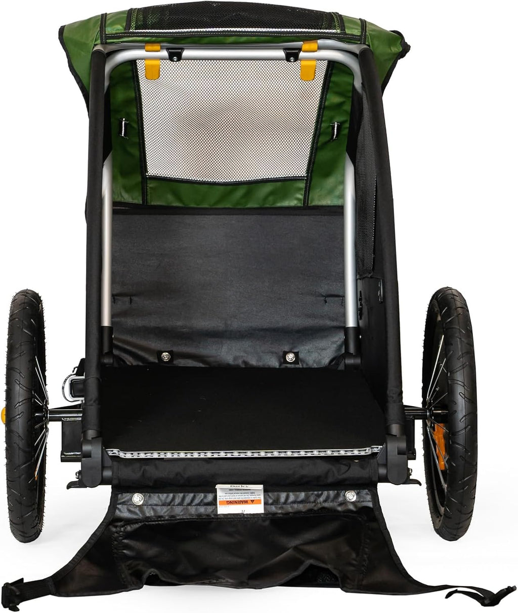 Burley Tail Wagon | Lightweight Dog Bike Trailer with Mesh Windows, Removable Floor & Low-Clearance Entry