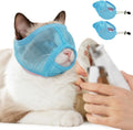 Pezluxe 2pcs Cat Muzzle for Grooming & Nail Trimming