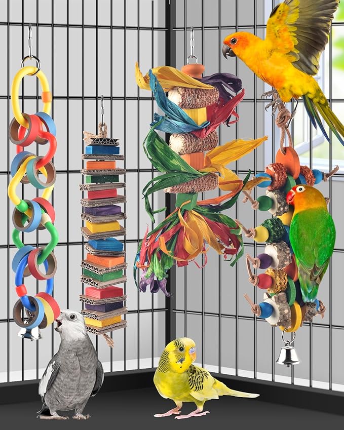 Bissap 4 PCS Bird Chew Toys - Image 5