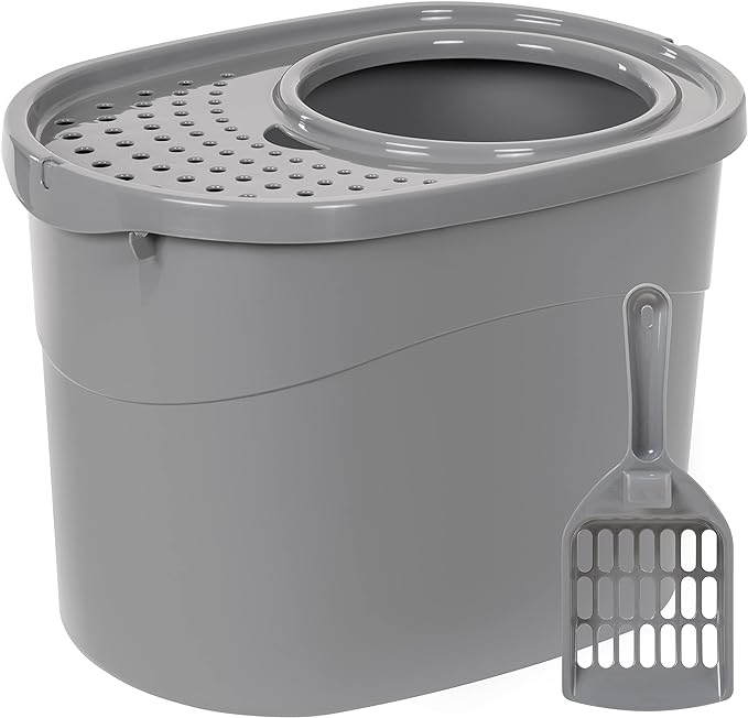Amazon Basics Large Cat Litter Box by AmazonBasics