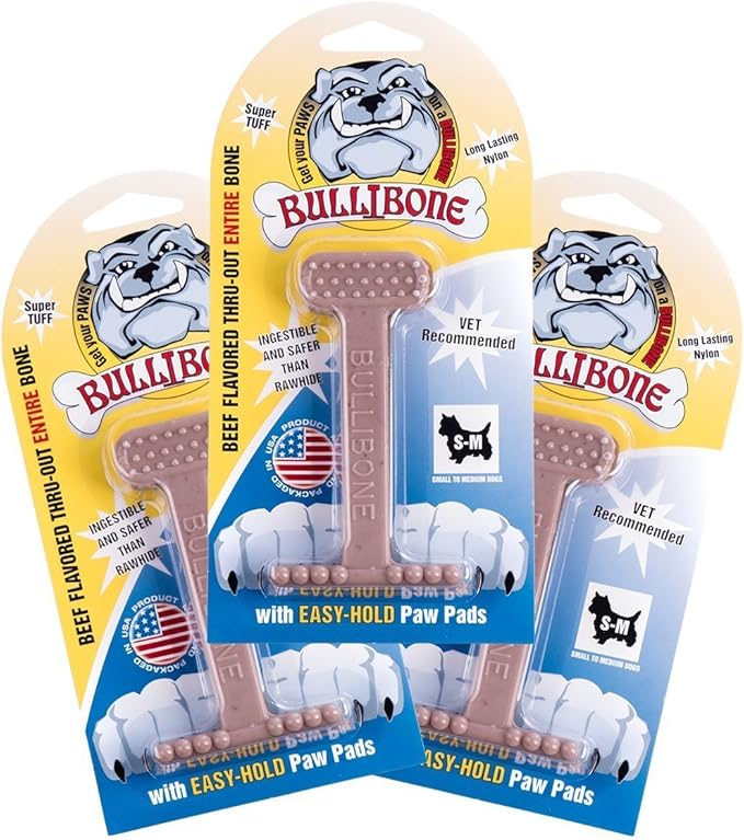 Bullibone Nylon Dog Chew Toy for Aggressive Chewers by Bullibone+Pet+Products+LLC