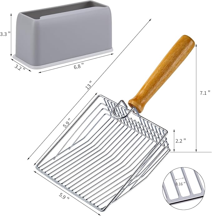 DHXYZZB Metal Cat Litter Scoop - Image 3