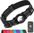 Joytale Airtag Dog Collar, Dual D-Rings, Reflective Pet Collar by Joytale