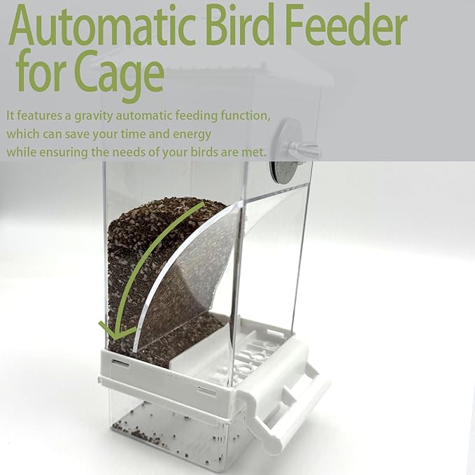No Mess Bird Feeder Water Dispenser Set, Automatic Bird Feeder - Image 3