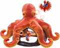 Resin Octopus Aquarium Decor, Fish Tank Hideout Cave for Betta Fish Shrimp