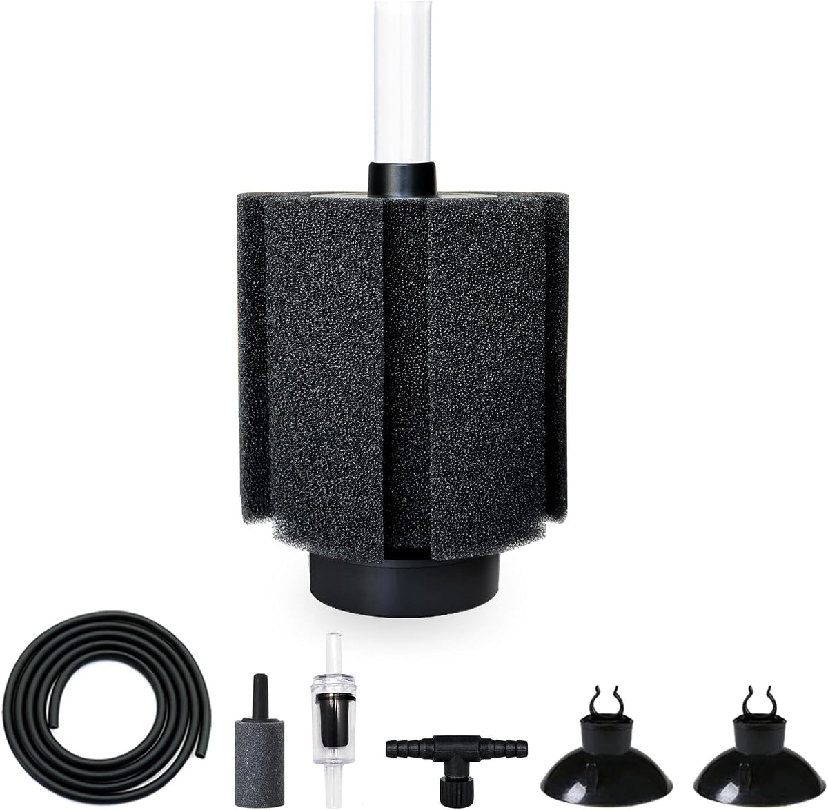 2 Pack 60-70 Gal Aquarium Sponge Filter with Air Stone