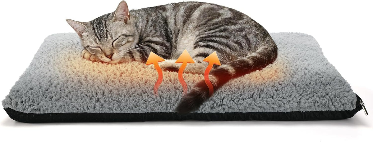 Alphatool 1.6'' Thick Self-Warming Cat Bed, 15.7 x 23.6in