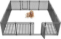 Dog Fence Outdoor for Yard Indoor Dog Playpen 32" Height 16 Panels Portable Dog by Petorldog