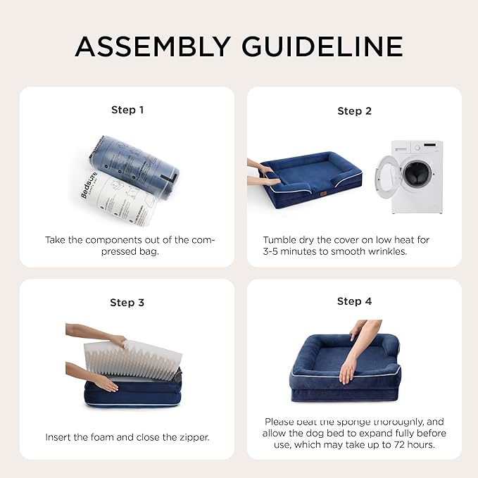 Bedsure Orthopedic Dog Beds for Small Dogs - Image 8
