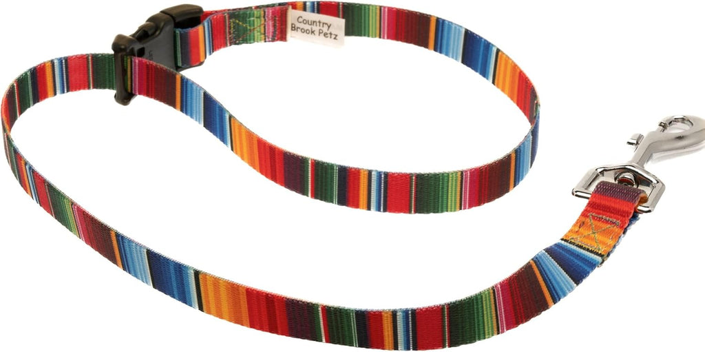5/8 Inch Tie Dye Flowers Grooming Loop with Quick Release Buckle with 14 Unique Designs