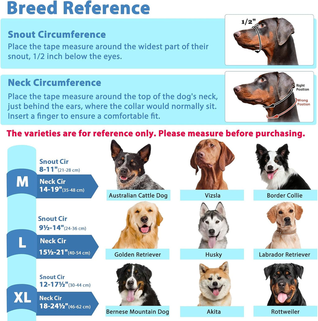 BARKLESS Soft Dog Head Collar, Patented Padded No Pull Training Head Halter