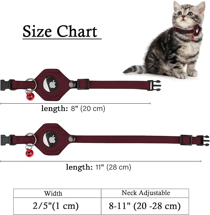 Breakaway Airtag Cat Collar - Image 4